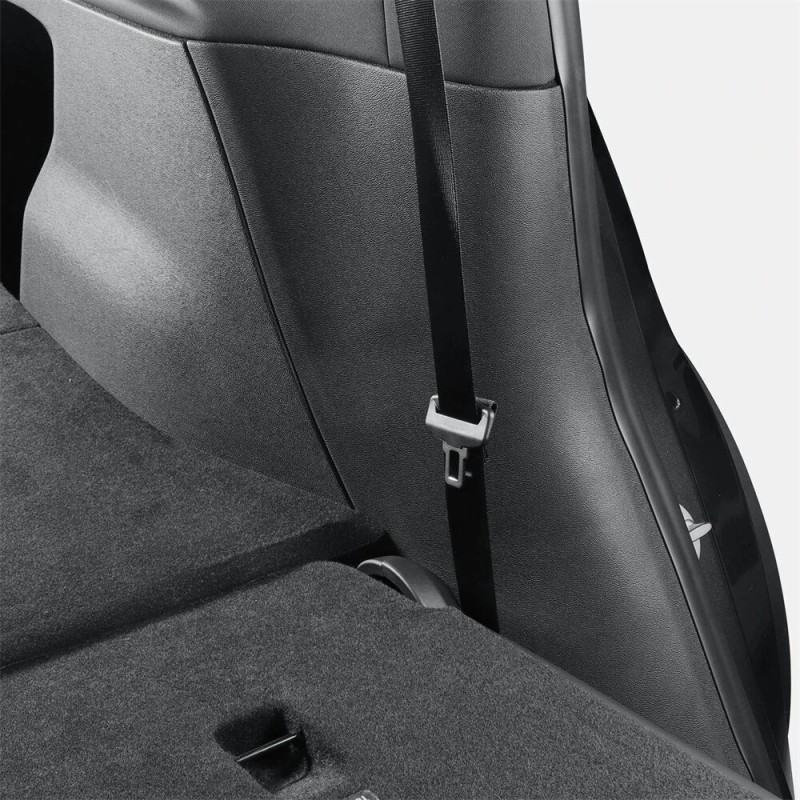 Takatavaratilan sivupotkusuojat musta Tesla Model Y 2025