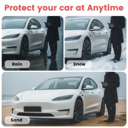 Lattiamattosarja Tesla Model 3 Highland 2024-2025 TPE vedenpitävä liukumaton 3-osainen