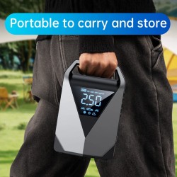 TUERBB 3000A/4000A monitoiminen apukäynnistin ja ilmakompressori kannettava varavirtalähde 12V autoihin