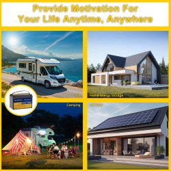 SHMAG 12.8V 100Ah LiFePO4 akku 1280Wh 4000 sykliä pitkäikäinen nopea lataus varavoima retkeilyyn