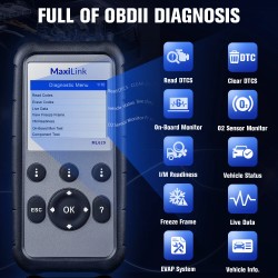 Autel MaxiLink ML629 OBD2-CAN-skanneri moottori ABS SRS vaihteiston diagnostiikka