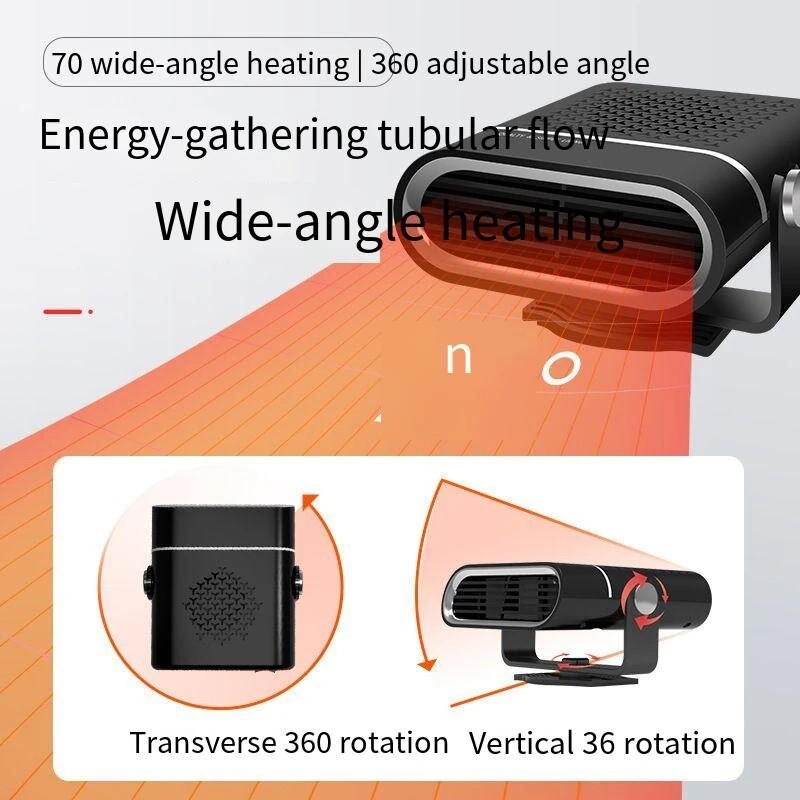 Laadukas kannettava autonlämmitin tuuletin nopea tehokas luotettava teknologiaosaaville autoilijoille