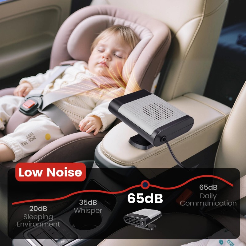 Laadukas kannettava autonlämmitin tuuletin nopea tehokas luotettava teknologiaosaaville autoilijoille