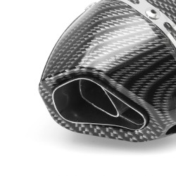 Yleismallinen 51 mm irrotettava ruostumaton teräs pakoputken äänenvaimentimet moottoripyöriin