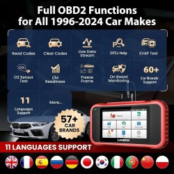 Launch CRP123X V2.0 OBD2 diagnostiikkatyökalu öljyn nollaus SAS ABS SRS