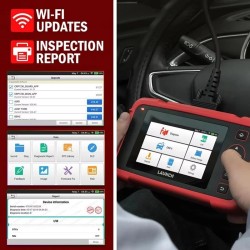 Launch CRP123X V2.0 OBD2 diagnostiikkatyökalu öljyn nollaus SAS ABS SRS