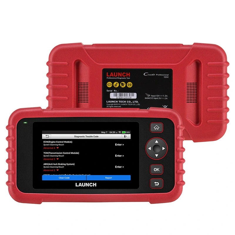 Launch CRP123X V2.0 OBD2 diagnostiikkatyökalu öljyn nollaus SAS ABS SRS