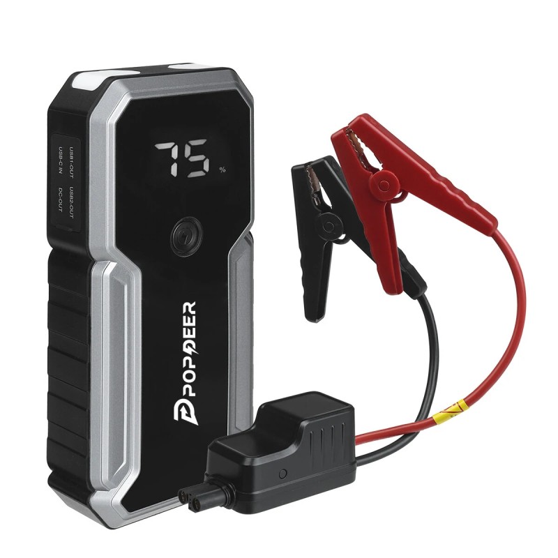 POPDEER 4000A apukäynnistin pikalataus 3.0 10,0 l bensa 8,0 l diesel varavirtapankki