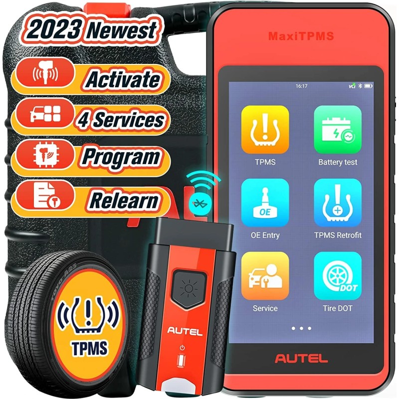 Autel MaxiTPMS ITS600E TPMS-diagnoosiskanneri uudelleenoppiminen ja skannaus öljyn nollaus yhteensopiva TBE200E kanssa