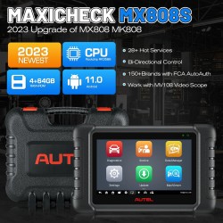 Autel MaxiCheck MX808S täyden järjestelmän diagnostiikkatyökalu yli 36 erikoistoimintoa