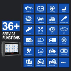 Autel MaxiCheck MX808S täyden järjestelmän diagnostiikkatyökalu yli 36 erikoistoimintoa