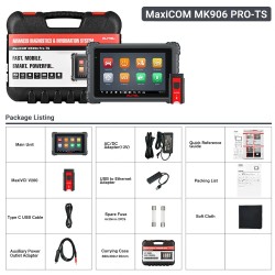 Autel MaxiCOM MK906S PRO II-TS auton diagnostiikka ja TPMS-ohjelmointi työkalu ECU-koodauksella