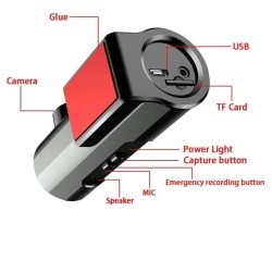 Autokamera iMars X5 1080p 140 asteen laajakulma G-anturi HD-yötila vuorokauden pysäköintivalvonta