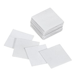 Jeteven 60/120/180 kpl monikäyttöinen kaksipuolinen teippisarja neliö- ja pyöreät läpinäkyvät jäljettömät pestävät