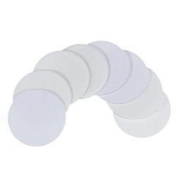 Jeteven 60/120/180 kpl monikäyttöinen kaksipuolinen teippisarja neliö- ja pyöreät läpinäkyvät jäljettömät pestävät