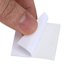 Jeteven 60/120/180 kpl monikäyttöinen kaksipuolinen teippisarja neliö- ja pyöreät läpinäkyvät jäljettömät pestävät