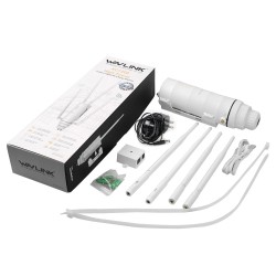 Wavlink ulkoreititin ac1200 kaksitaajuuksinen korkean tehon poe-tuki neljällä antennilla