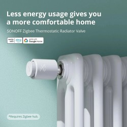 SONOFF TRVZB älykäs Zigbee-yhteensopiva termostaattinen patteriventtiili sovellus ja ääni-ohjaus Alexa Google Home