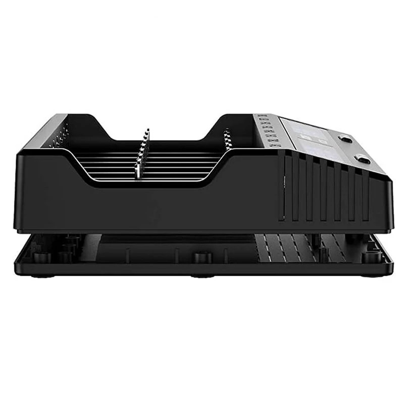 XTAR VC8 älykäs 8-paikkainen akkulaturi USB-C pikalataus LCD-näyttö