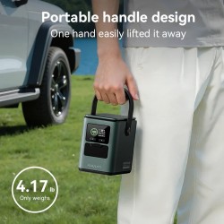 KUULAA 60000mAh 230W varavirtalähde säädettävä led-valo monipuoliset portit nopea lataus