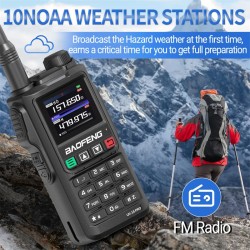 Baofeng UV-18 PRO GPS-radiopuhelin pitkä kantama 999 kanavaa langaton kopiointi