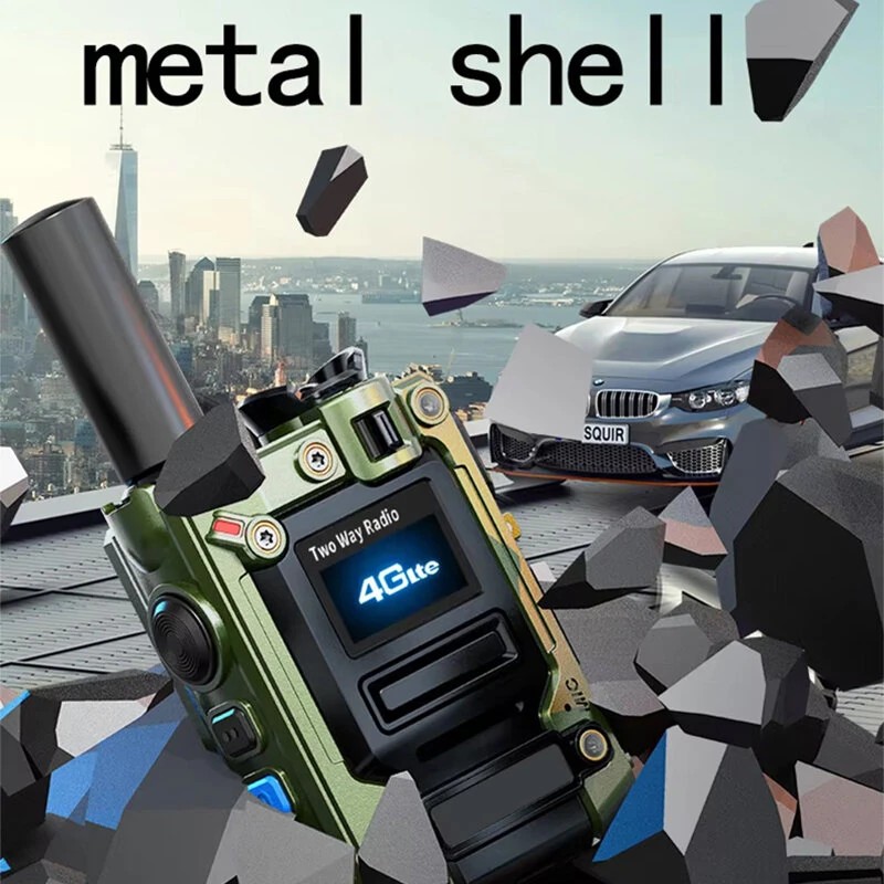 Global radiopuhelin 4G LTE 6800 mAh akku C-tyypin lataus Euroopan versio SIM-kortti