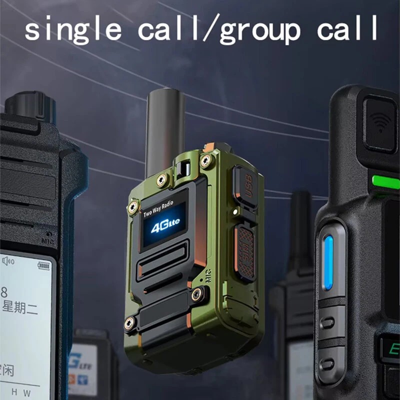 Global radiopuhelin 4G LTE 6800 mAh akku C-tyypin lataus Euroopan versio SIM-kortti