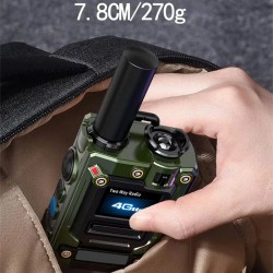 Global radiopuhelin 4G LTE 6800 mAh akku C-tyypin lataus Euroopan versio SIM-kortti