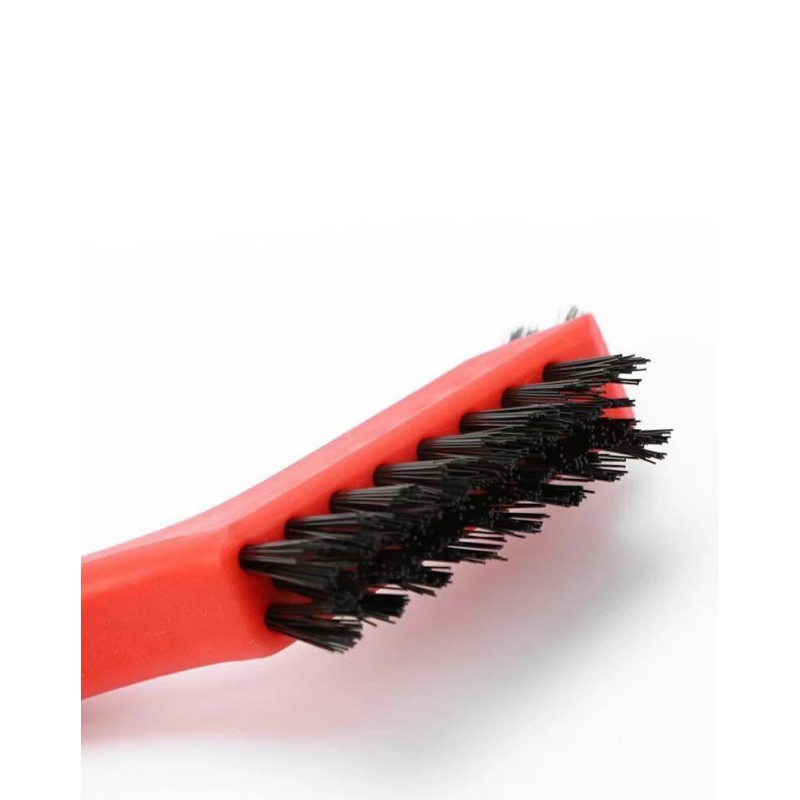 Kolme pyöreää puhdistusharjaa ruosteenpoistoon ruostumaton teräs kuparilanka muoviharjakset