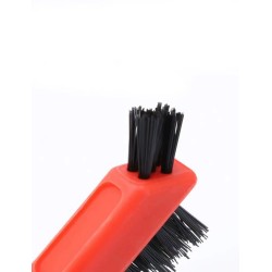 Kolme pyöreää puhdistusharjaa ruosteenpoistoon ruostumaton teräs kuparilanka muoviharjakset