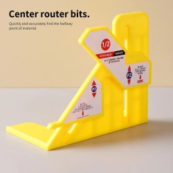 Monitoiminen Fitfinder automaattinen keskipisteen etsijä ja syvyysmittari puuntyöstöön 1/2-asteikolla