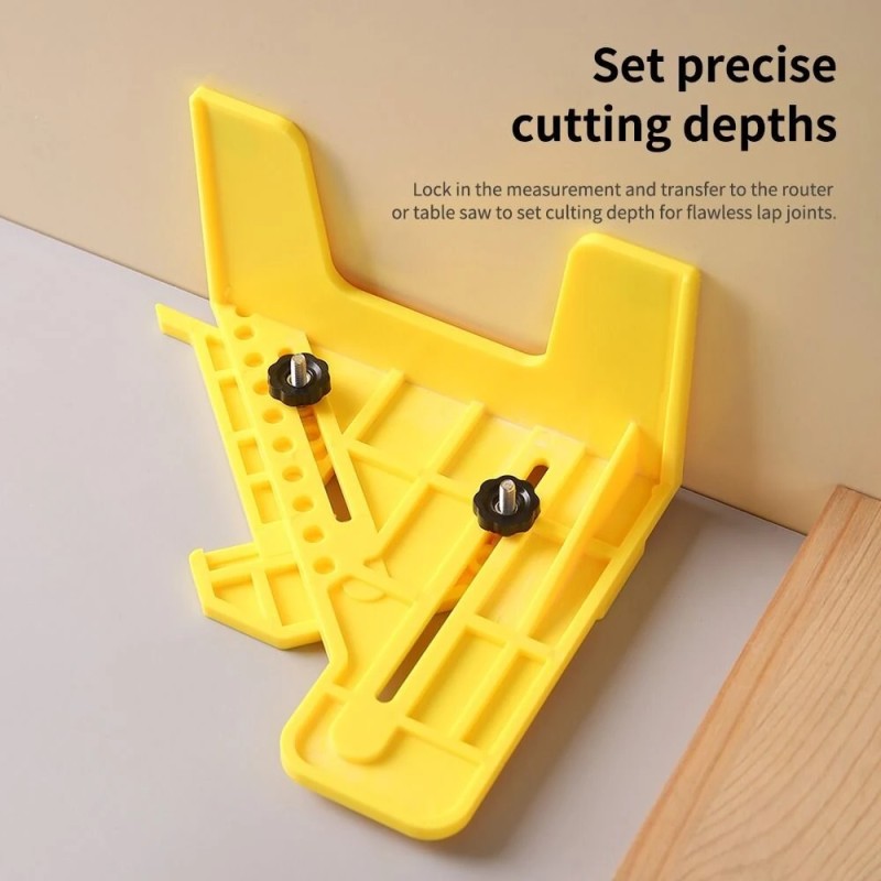 Monitoiminen Fitfinder automaattinen keskipisteen etsijä ja syvyysmittari puuntyöstöön 1/2-asteikolla