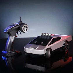 Nelivetoinen 8686 1/14 mittakaavainen 48 km/h driftaava kaukosäädettävä lava-auto gyroskoopilla