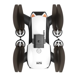 LSRC S2S taittuva harjaton drone kaksikamerainen 6K WiFi FPV 360° infrapunaesteenesto optinen virtauspaikannus