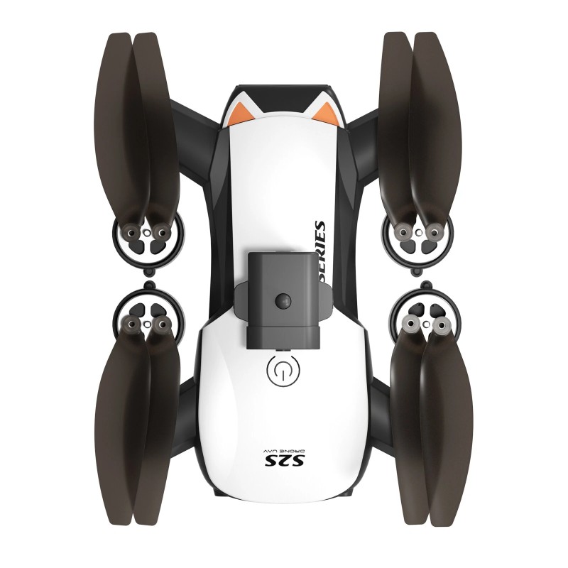 LSRC S2S taittuva harjaton drone kaksikamerainen 6K WiFi FPV 360° infrapunaesteenesto optinen virtauspaikannus