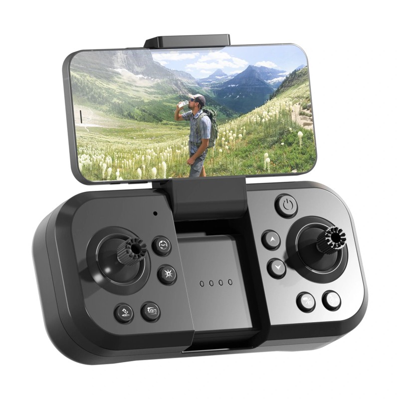 LSRC S2S taittuva harjaton drone kaksikamerainen 6K WiFi FPV 360° infrapunaesteenesto optinen virtauspaikannus