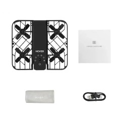 HoverAir X1 Airselfie kevyt 125g taittuva GPS seurantatila 2.7K HDR gimbaalikamera