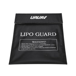 URUAV palonkestävä räjähdyssuojattu LiPo-akun kannettava turvapussi 22x18 cm