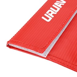 URUAV palonkestävä räjähdyssuojattu LiPo-akun kannettava turvapussi 22x18 cm