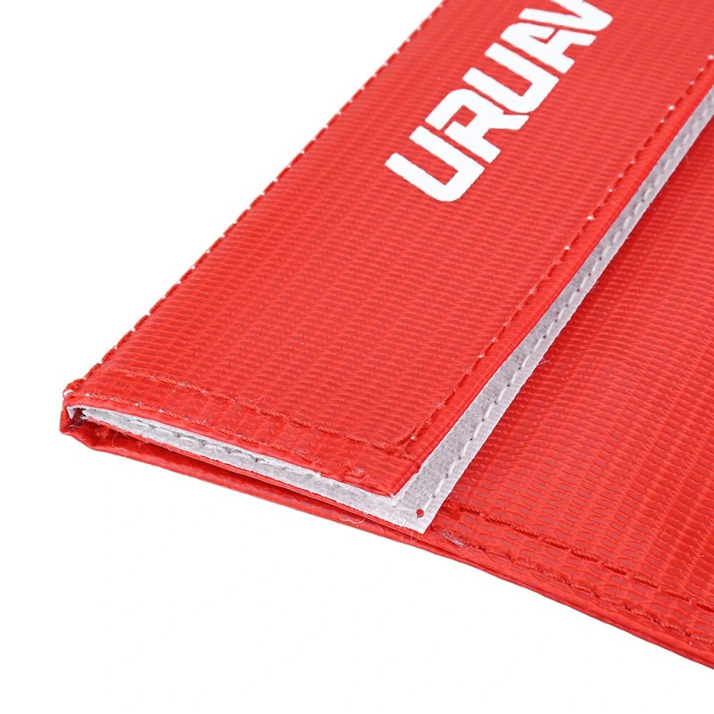 URUAV palonkestävä räjähdyssuojattu LiPo-akun kannettava turvapussi 22x18 cm