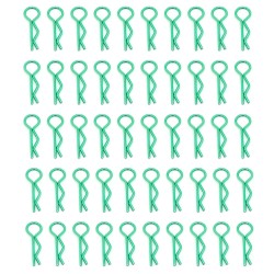 Universaaleja 100 kpl R-tyypin klipsejä 1:10 1:12 RC-autoille Redcat HPI Himoto HSP Exceed