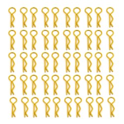 Universaaleja 100 kpl R-tyypin klipsejä 1:10 1:12 RC-autoille Redcat HPI Himoto HSP Exceed