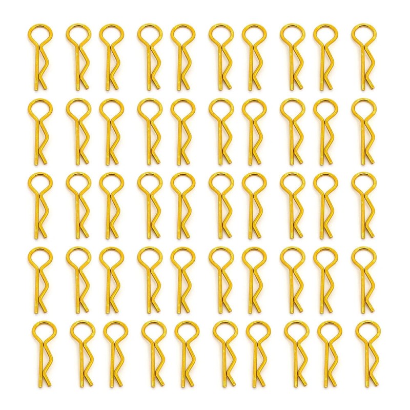 Universaaleja 100 kpl R-tyypin klipsejä 1:10 1:12 RC-autoille Redcat HPI Himoto HSP Exceed