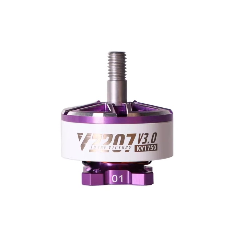 T-Motor VELOX V3 V2207 harjaton moottori 1750/1950/2050/2550KV akseli 5 mm elokuvamaiselle FPV-kilpadroneille