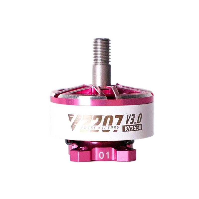T-Motor VELOX V3 V2207 harjaton moottori 1750/1950/2050/2550KV akseli 5 mm elokuvamaiselle FPV-kilpadroneille