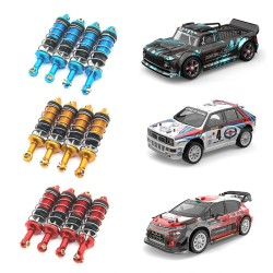 Metalliset parannetut öljyiskunvaimentimet 4 kpl MJX 1 14 14301 14302 14303 radio ohjattuihin autoihin