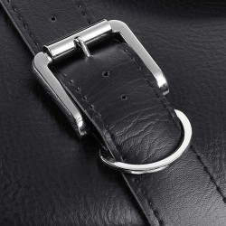 Moottoripyörän PU-nahkaiset mustat sivusatulalaukut Sportster XL883 1200 yhteensopivat