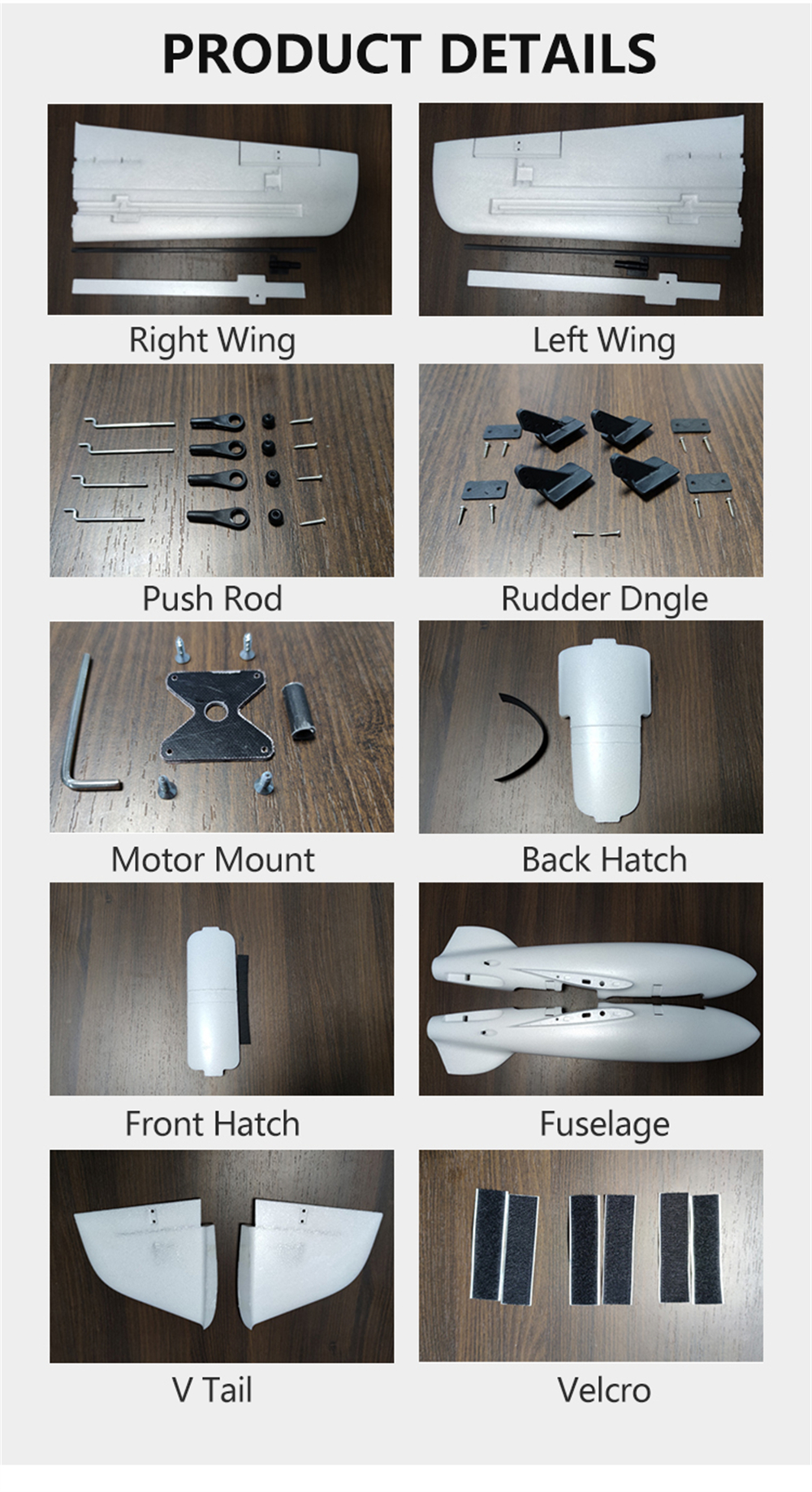X-uav Talon Pro Mini V2 RC Airplane kuva 2